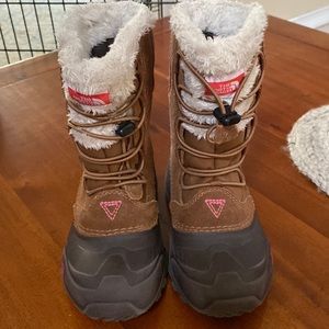 The North Face girls size 13 winter boots